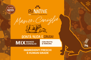 Binative Manzo Coniglio Finocchio Rapa Rossa e Mela - Super Nativo